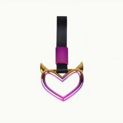 Tsukirawa JDM Heart-Shaped Warning Ring – Decorative Car Accessory