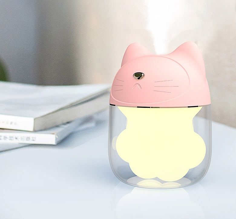 WhiskerMist – Cute Pet-Inspired Car Humidifier