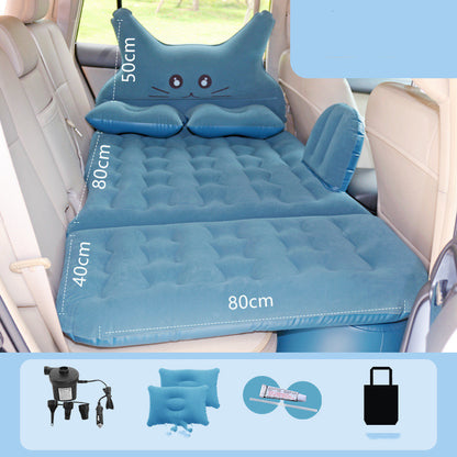 Car Rear Seat Cushion Bed – Universal Travel Mattress for Ultimate Comfort On the Go