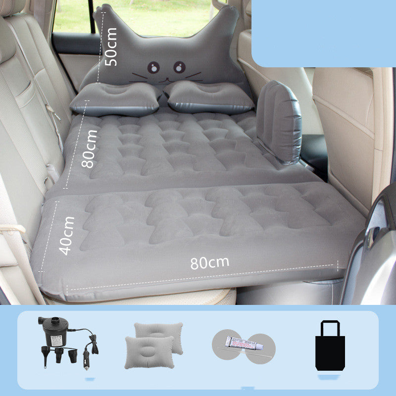 Car Rear Seat Cushion Bed – Universal Travel Mattress for Ultimate Comfort On the Go