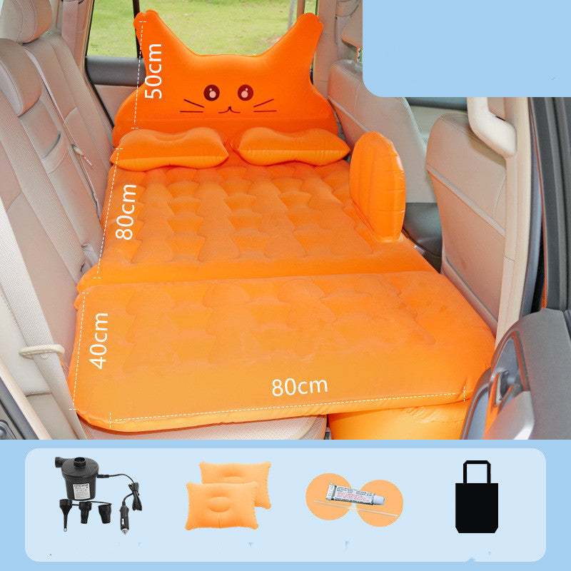 Car Rear Seat Cushion Bed – Universal Travel Mattress for Ultimate Comfort On the Go