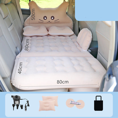 Car Rear Seat Cushion Bed – Universal Travel Mattress for Ultimate Comfort On the Go