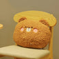 Cute Kawaii Animal Plush Bear Pillow – Soft and Adorable