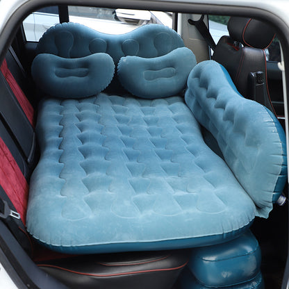 Inflatable Car Mattress – Travel Pillow Bed for Outdoor Comfort