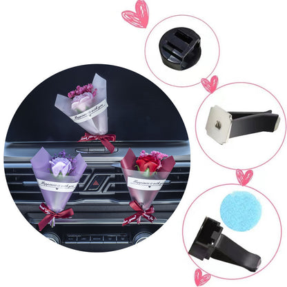 Dried Bouquet Car Aromatherapy Vent – Natural Fragrance for Your Vehicle