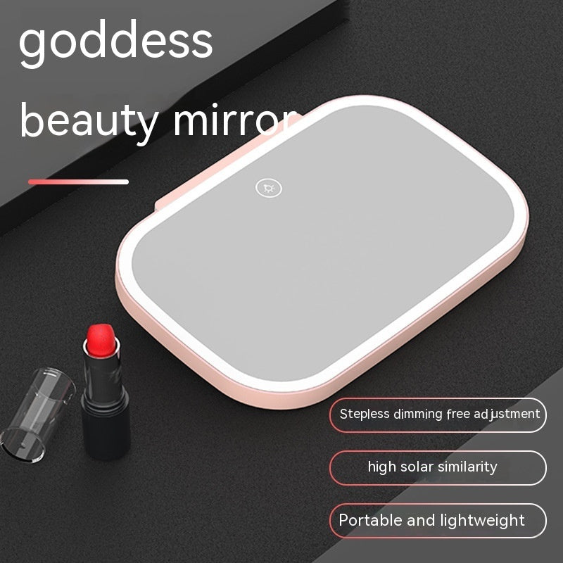 Touch-Activated LED Car Sun Visor Makeup Mirror