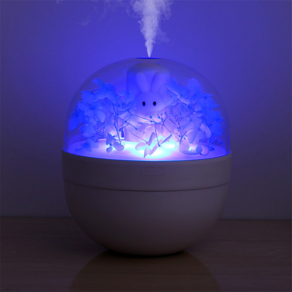 USB Mini Cool Mist Humidifier – Silent Aromatherapy Diffuser & Air Freshener for Car & Home