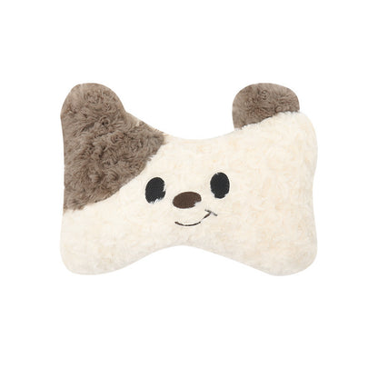 Cute Soft Bear Headrest and Lumbar Support