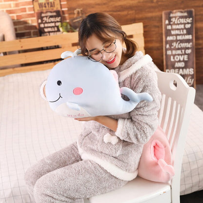 Cute Cartoon Plush Animal Hand Warmer Pillow – Warmth with a Touch of Fun