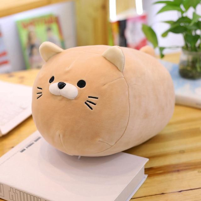 Chubby Dumpling Cat Plush Toy – Soft and Adorable Personal Companion