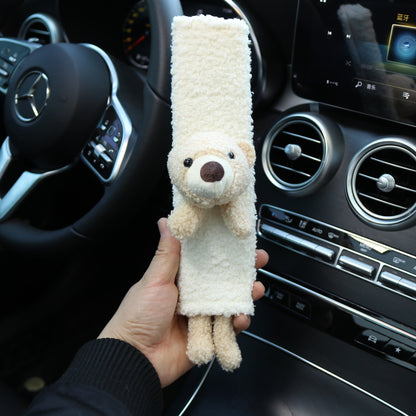 Adorable Cartoon Plush Car Seatbelt Shoulder Protector