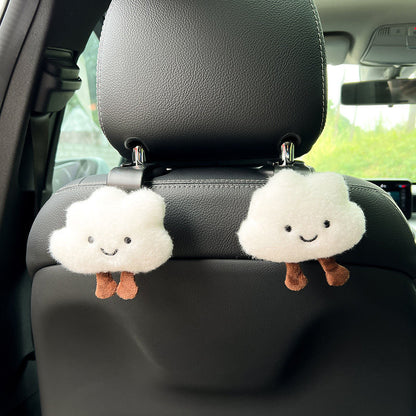 Cute Cloud Head Rest Hook