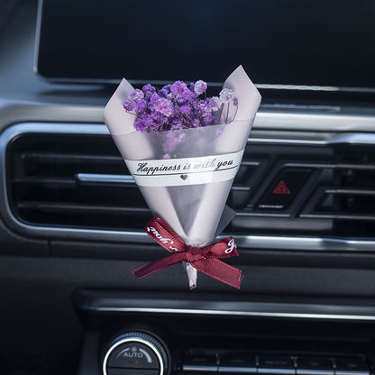 Dried Bouquet Car Aromatherapy Vent – Natural Fragrance for Your Vehicle