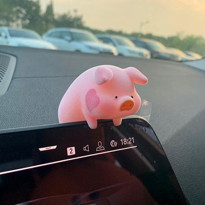 Cute Cartoon Pig Car Accessories – Fun & Whimsical Interior Decor