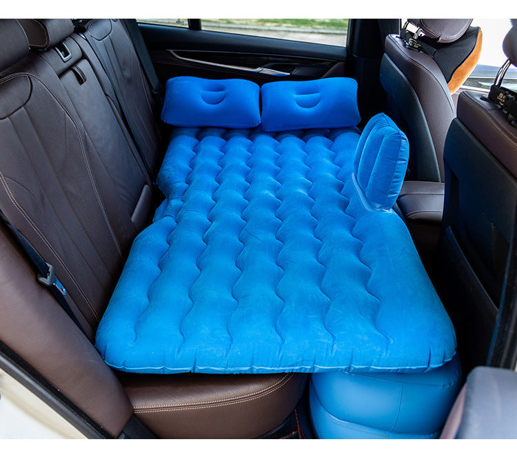 Inflatable Car Mattress – Travel Pillow Bed for Outdoor Comfort