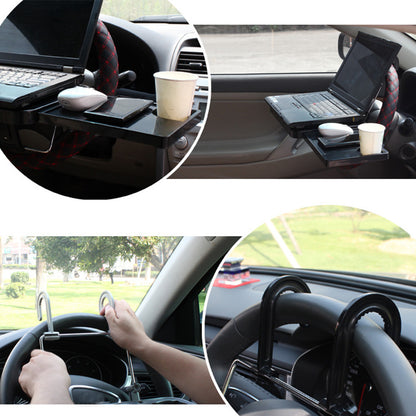 Folding Car Interior Office Car Upper Board Rear Seat Car With Multifunctional Small Table