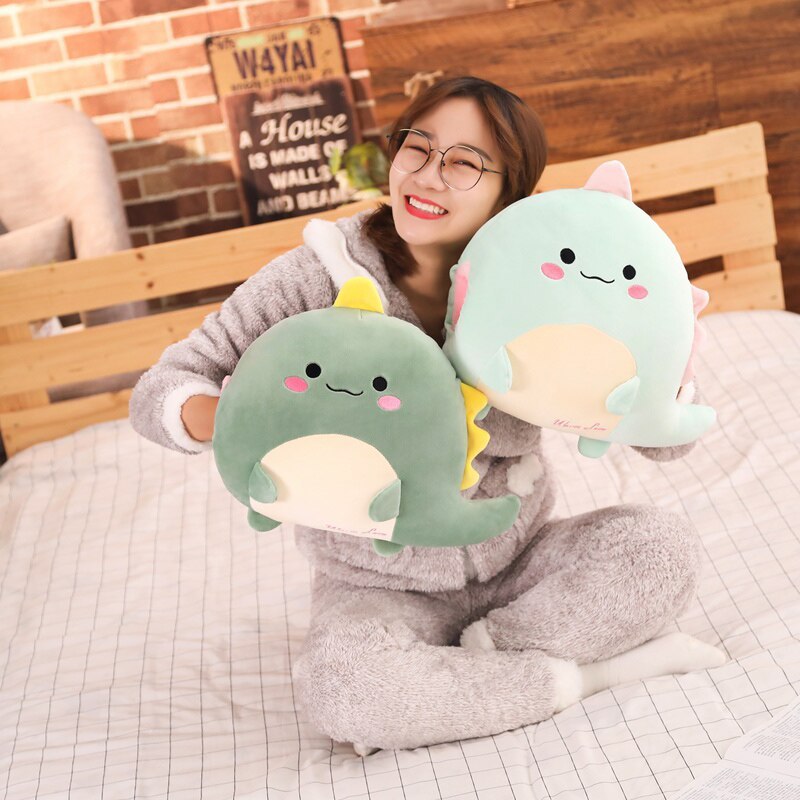 Cute Cartoon Plush Animal Hand Warmer Pillow – Warmth with a Touch of Fun