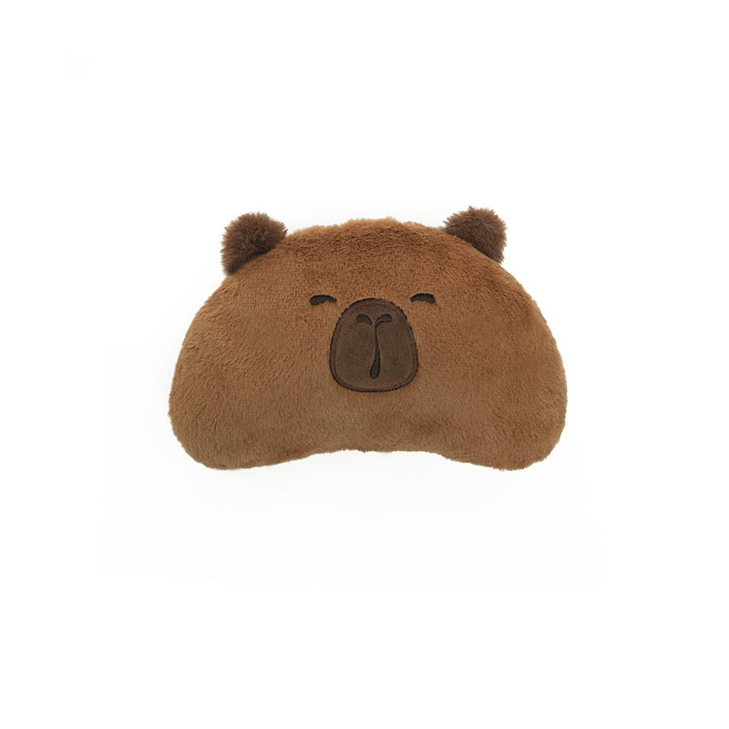 Capybara Plush Headrest & Lumbar Support Pillow – Four Seasons Comfort Universal