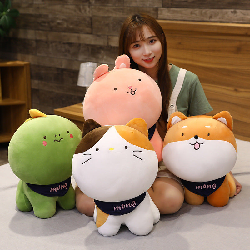 Cute Cartoon Animal Plush Toy – Soft and Charming