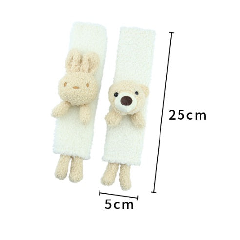 Adorable Cartoon Plush Car Seatbelt Shoulder Protector