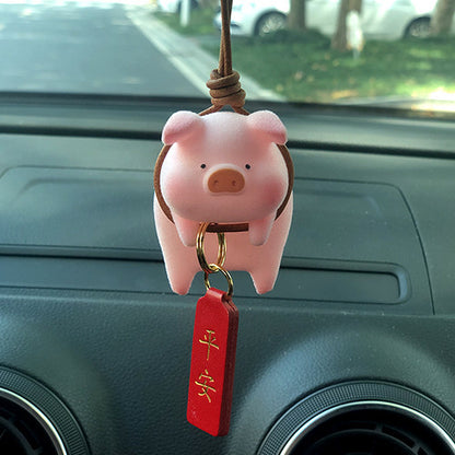 Cute Cartoon Pig Car Accessories – Fun & Whimsical Interior Decor