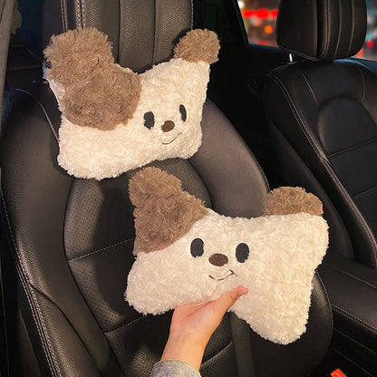 Cute Soft Bear Headrest and Lumbar Support